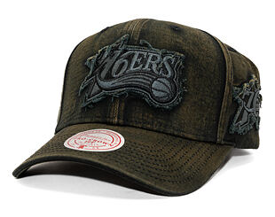 Cap Mitchell & Ness - NBA Downtown Pro Snapback Hwc - Philadelphia 76Ers - Black