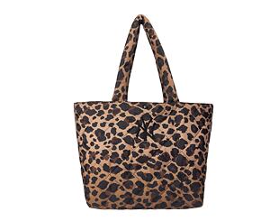 Bag New Era - MLB Leopard Quilted Tote Bag - NY Yankees - Brown / Black