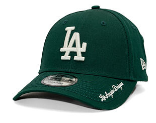 Cap New Era - MLB Visor Script 9FORTY - LA Dodgers - Dark Green