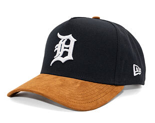 Cap New Era - MLB Suede Visor 9FORTY A-Frame - Detroit Tigers - Navy / Brown