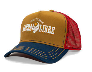 Stetson - Trucker Cap Lucha Libre by JJ Hats - Navy/Orche