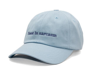 8by8 Dadcap - "fluent in sarcasm" - Baby Blue/Lavender