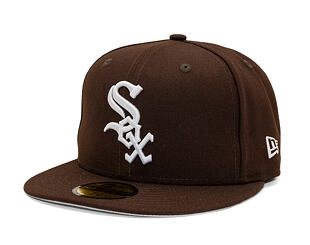 New Era - MLB Seasonal 59FIFTY - Chicago White Sox - Burnt Wood - Brown