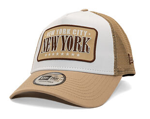 Cap New Era - Branded Location Patch 9FORTY Trucker - Camel