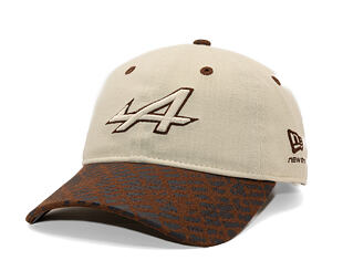 Cap New Era - F1 Heritage 9TWENTY - Alpine Racing - Chrome White