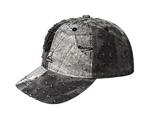 Cap Kangol - TRENDS PACK - Denim Mashup Baseball - Black Trompe L'Oeil