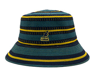 Bucket Hat Kangol - Tropic Resort Stripe Lahinch - Celestial Teal Multi