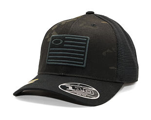 Cap Oakley - Si Multicam Flag 110 Snapbck Cap - Black Multicam