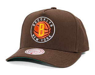 Cap Mitchell & Ness - NBA - Chestnut Peak - Brooklyn Nets - Brown