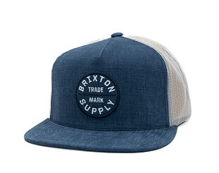 Cap Brixton - Oath Mp Trucker Hat - Blue Chambray/White