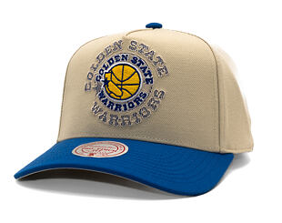 Cap Mitchell & Ness - Off Tilted Hwc - NBA - Golden State Warriors - Off White