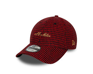 Cap New Era - Houndstooth 9FORTY - AC MILAN - Black
