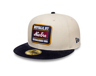 Cap New Era - Branded Patch Cord 59FIFTY - Cream / Navy