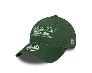 Womens Cap New Era - Branded Cafe Slogan 9TWENTY - Cilantro Green / Soft Grass