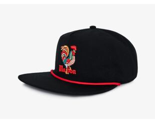 Cap Malbon - Rooster Snapback - Black