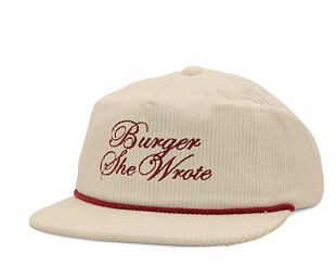 Cap Brixton - Burger She Wrote Snapback - Natural