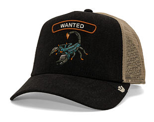 Cap Goorin - Wanted Denim Rocker - Scorpion - Black Denim