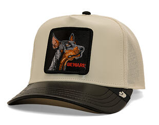 Cap Goorin - Faux Leather Doberman - Black / Chalk