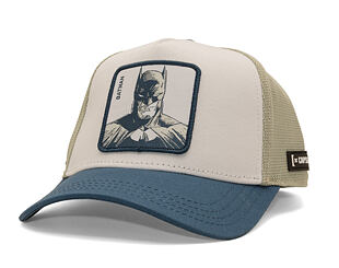 Cap Capslab - Batman Trucker - Dark Knight Sketch - Off White / Blue