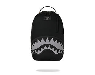 Backpack Sprayground - Shark Central Black Nylon Gray Embossed Backpack