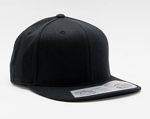 Yupoong 110 Snapback Black Cap