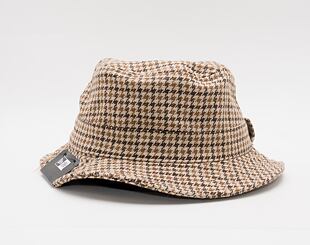 New Era Check Bucket Wheat