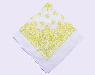 Urban Classics Bandana White/Yellow