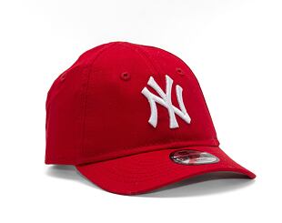 New Era 9FORTY Kids MLB League Essential New York Yankees Scarlet / Optic White Cap