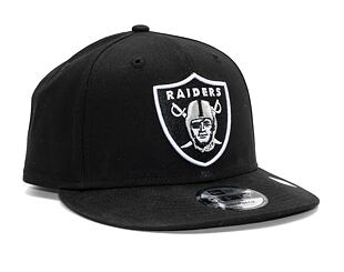 New Era 9FIFTY NFL Black & White Las Vegas Raiders Snapback Black/Team Color Cap