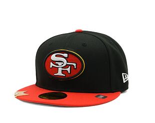 Kšiltovka New Era - 59FIFTY NFL Visor Clip - San Francisco 49ers - Black