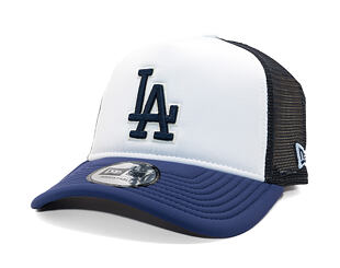 Kšiltovka New Era - MLB World Series 9FORTY Trucker - LA Dodgers - Navy / White