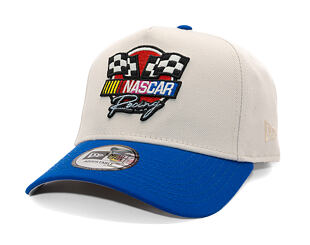 Kšiltovka New Era - NASCAR Race Flag 9FORTY A-Frame - Nascar Classics - White