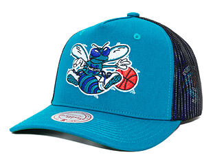 Kšiltovka Mitchell & Ness - NBA Tremor Trucker HWC - Charlotte Hornets - Teal