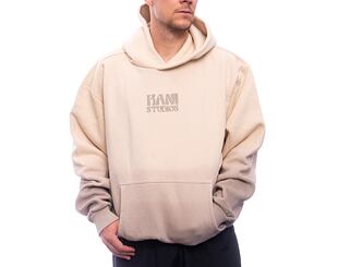 Mikina Karl Kani - Kani Studios Gradient Os Hoodie - Beige