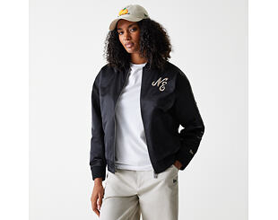 Dámská Bunda New Era - Satin Bomber - Black