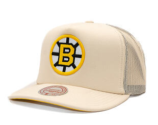 Mitchell & Ness - Evergreen Trucker Vntg - NHL - Boston Bruins - Off White