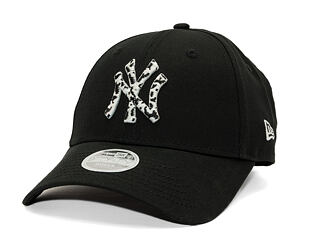 Womens Cap New Era - MLB Animal Infill 9FORTY - NY Yankees - Black