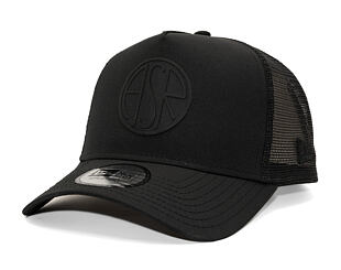 Kšiltovka New Era - 9FORTY Trucker AS Roma - Black