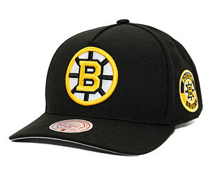 Mitchell & Ness - Boston Bruins - Double Clutch Pro Snapback - Black