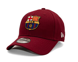 Kids Cap New Era - Core Logo 9FORTY Kids - Barcelona FC - Cardinal