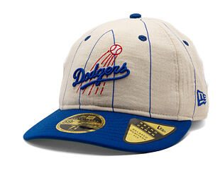 Cap New Era - MLB Retro Linen Pinstripe 59FIFTY Retro Crown - LA Dodgers - Team Color