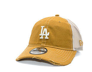 Cap New Era - MLB Cotton Canvas Trucker 9TWENTY - LA Dodgers - Dusted Ochre