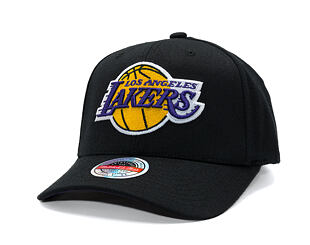 Cap Mitchell & Ness  - NBA Classic Red Snapback Custom Patch - Los Angeles Lakers - Black