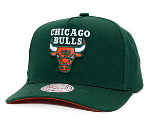 Cap Mitchell & Ness - NBA - Emerald Slam - Chicago Bulls - Green/Orange