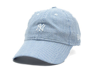 Kids Cap New Era - MLB Seersucker 9TWENTY - NY Yankees - Pastel Blue