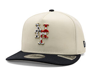 Cap New Era - MLB "American Flag" 9FIFTY - NY Mets - Chrome White
