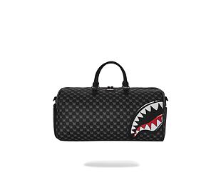 Bag Sprayground - Sharks In Paris Wtf Bubbly Black Check Duffle