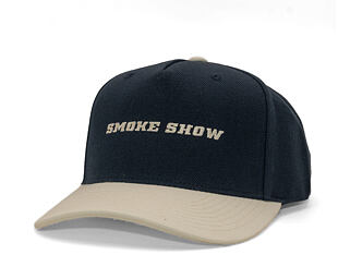 Cap Brixton - Smoke Show Snapback - Washed Navy/Whitecap
