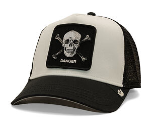 Cap Goorin - Danger Skull And Crossbones - Dust / Black