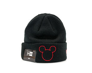 New Era Disney Knit Mickey Mouse Infant Black/Scarlet Kids Beanie
